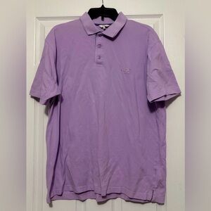 Cotton Traders Polo Shirt Mens XL Pink Short Sleeve